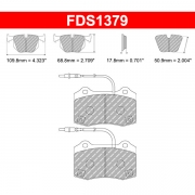 Plaquettes de frein Peugeot 406 3.0 V6