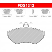 Plaquettes de frein Seat Ibiza 3 6K1 1.8T 20V Cupra