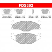 Plaquettes de frein Volkswagen Golf 2 1.8 GTi 16V