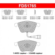 Plaquettes de frein Volkswagen Golf 4 R32