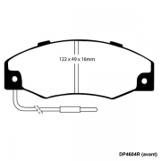 Plaquettes de frein Renault R21 2.0 Turbo et Quadra - Etriers Bendix